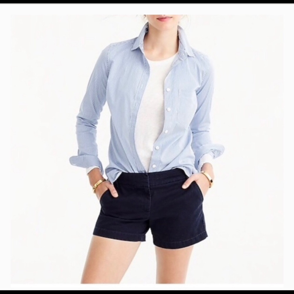 J.Crew Chino Women’s Sz 0 Navy blue